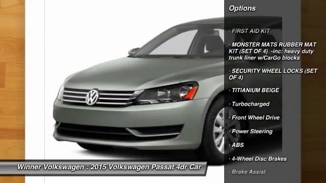 2015 Volkswagen Passat Dover DE V645 смотреть онлайн