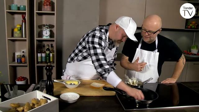 Kort & Godt - Smørstekt loff med røkt laks og posjerte egg (S01-E09) смотреть онлайн
