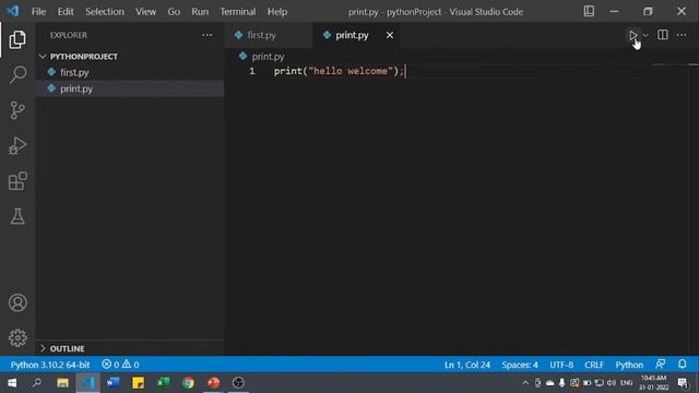Print() Function in Python or Output Statement in Python in Hindi 07 смотреть онлайн