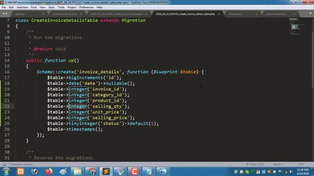 Invoice management |section-A|Laravel 6.0| pos software/inventory management*2020*new tips* part 13 смотреть онлайн