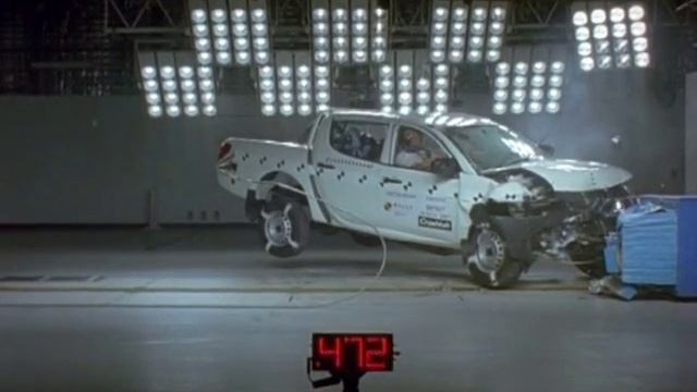 Mitsubishi Triton Crash Test: 4 Star ANCAP Rating