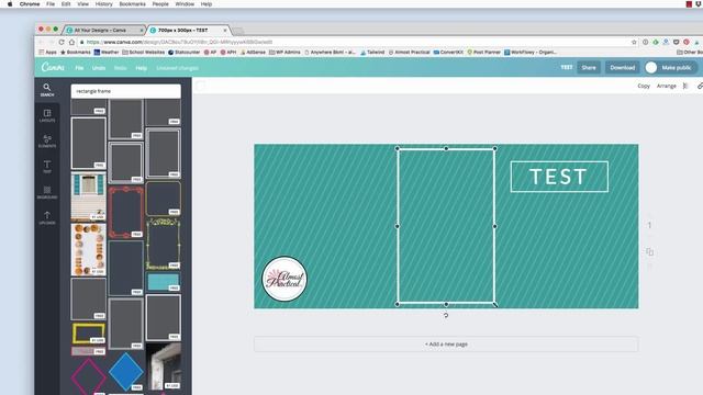 How to Create a Thin Rectangle in Canva смотреть онлайн