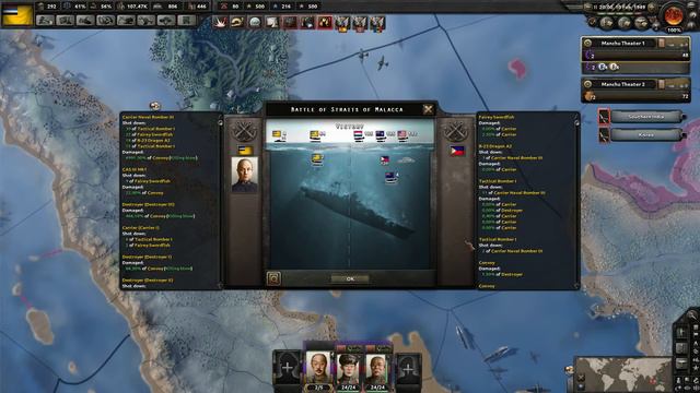 120 CONVOYS SUNK [10] Hearts of Iron IV - Waking The Tiger DLC смотреть онлайн