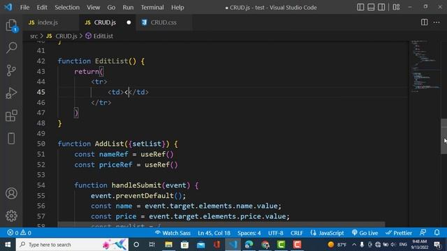 How to Do CRUD Operations in ReactJS? Perform CRUD Operations Using React смотреть онлайн