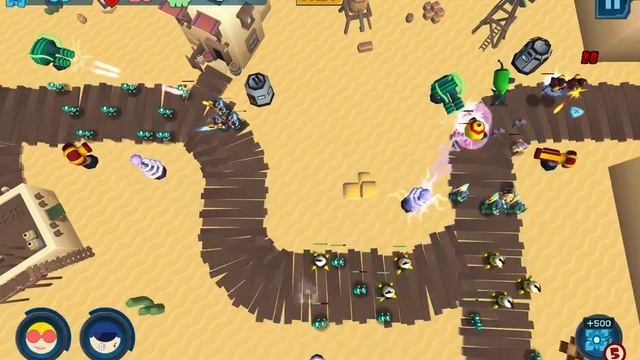 Alien Invasion Tower Defense - Gameplay смотреть онлайн