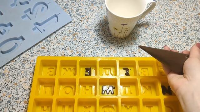 Шоколадный декор (буквы,цифры)#торт#декор смотреть онлайн