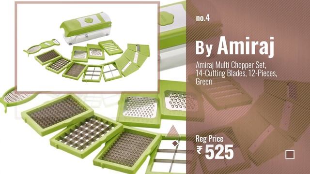 Top 10 Graters & Slicers [2018]: Ganesh Easy Pull Smart Plastic Chopper, 650ml/125mm, Red смотреть онлайн