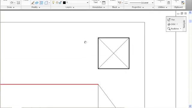Real time Pan Option in AutoCad 2010 (05/10). смотреть онлайн