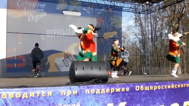 Кочевье Севера в парке Сокольники 29.04.2017 танец радости смотреть онлайн