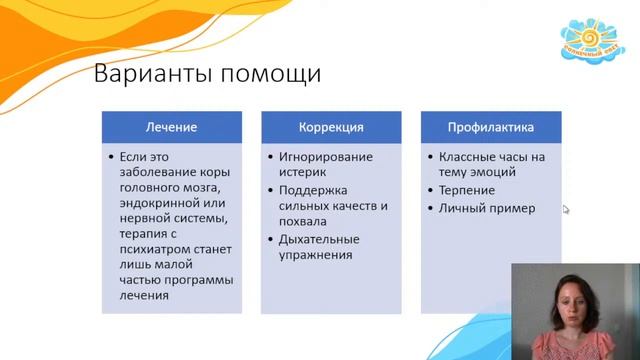 Вебинар "Эмоционально неустойчивые дети. Как найти подход?" смотреть онлайн