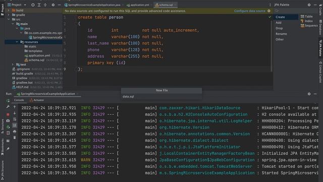 Recetas #Java 11 #Spring Boot 2.6.3 - Esquema inicial Base de datos H2 смотреть онлайн