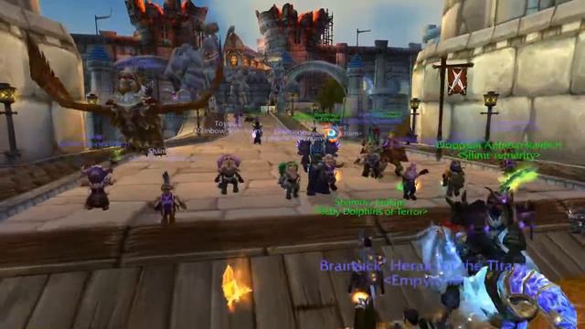 Rainbow Spectrum Gnomes Invade Stormwind! [WoW]