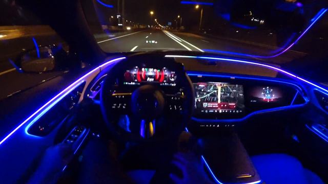 The New Mercedes E Class 2024 Test Drive At NIGHT