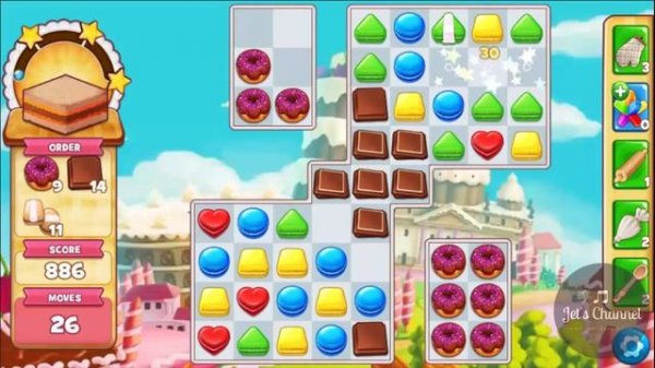 Cookie Jam | Level 51 - 60 | Match 3 Games & Free Puzzle Game | Jet's Channel