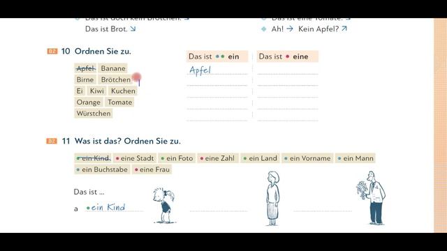 Schritte Plus Neu A1.1 (Lektion 3-B). Артикли