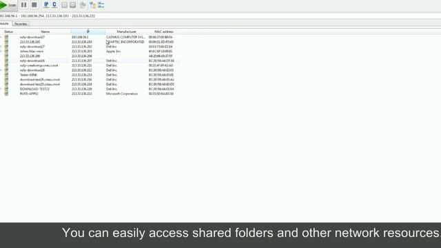 Advance IP scanner смотреть онлайн