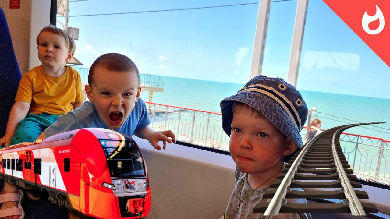 Ласточка из Красной поляны в Сочи/ самая дорогостоящая железная дорога России смотреть онлайн