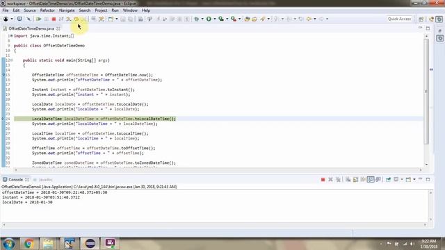 How to convert OffsetDateTime to LocalDate, ZonedDateTime etc? | OffsetDateTime Class смотреть онлайн