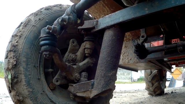 Простой самодельный минитрактор из мотоблока МТЗ: обзор конструкции трактора смотреть онлайн