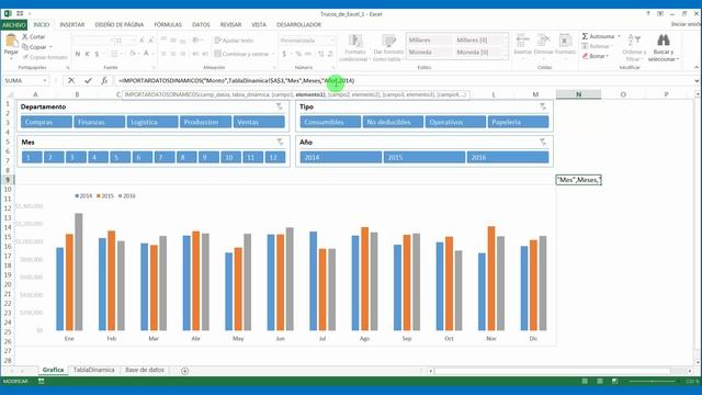 Trucos y tips Microsoft Excel 2013 Video 1: Reportes dinámicos avanzados смотреть онлайн