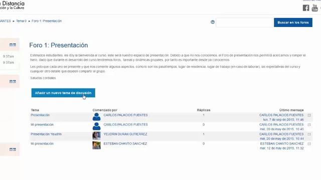 ¿Cómo participar en un foro de Moodle? смотреть онлайн