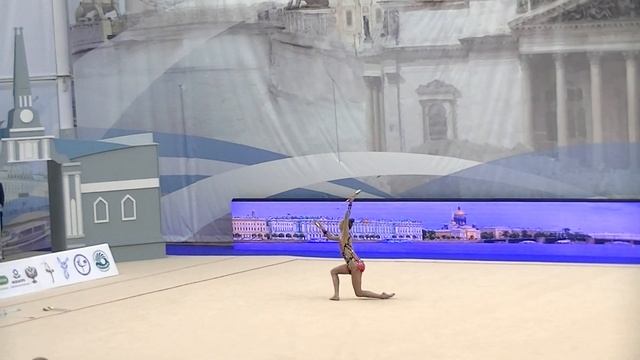Romanova Arina clubs Cup of Russia 2018 смотреть онлайн