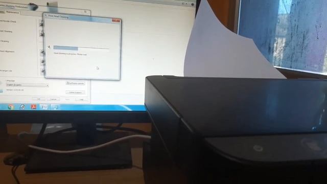 Epson L3210 Printing White Lines problem | How to remove missing lines смотреть онлайн