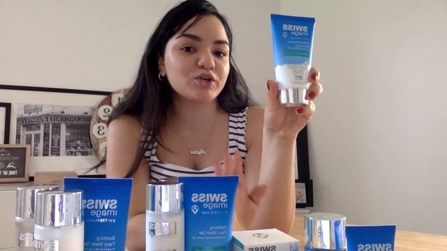 Unboxing New Collection of Swiss Image | أطلاق مجموعة سويس آيمدج الجديدة للعناية بالبشرة смотреть онлайн