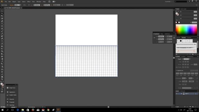 Warped 3d Grid - Adobe Illustrator Tutorial смотреть онлайн