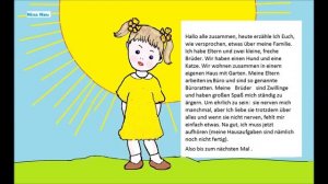 Учимся рассказывать на немецком языке #2.(Моя семья)