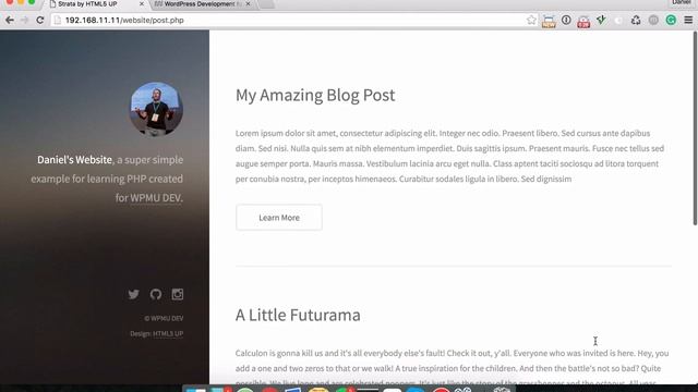 Learning PHP WordPress Development for Beginners смотреть онлайн