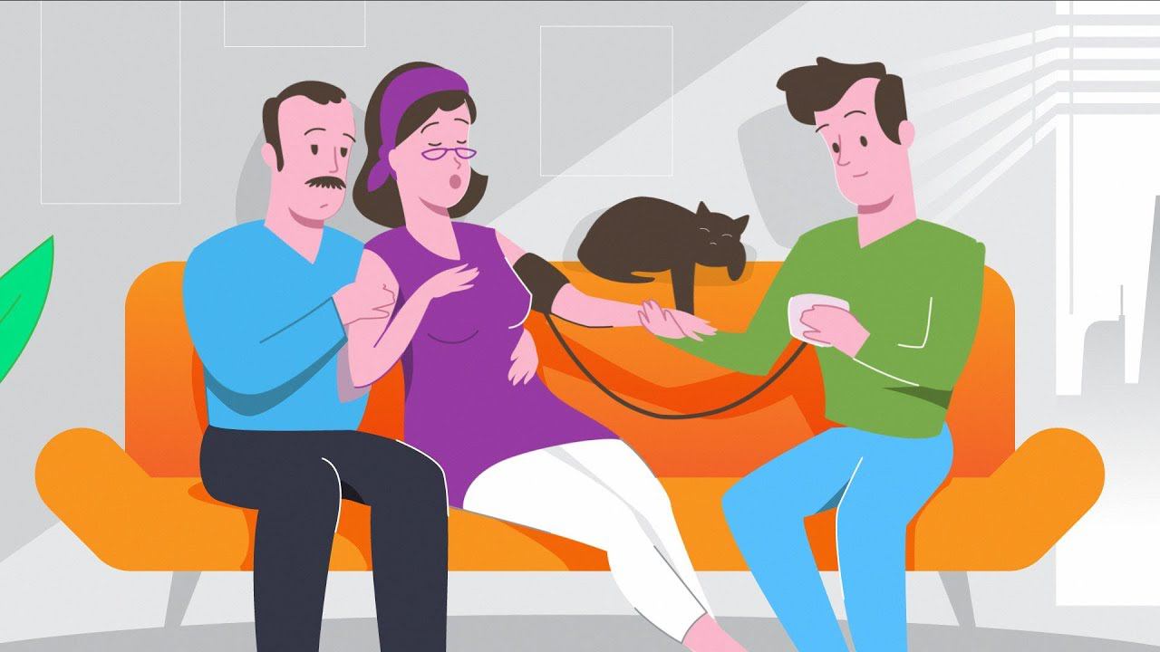 Рекламная анимация для ROSMED.INFO смотреть онлайн