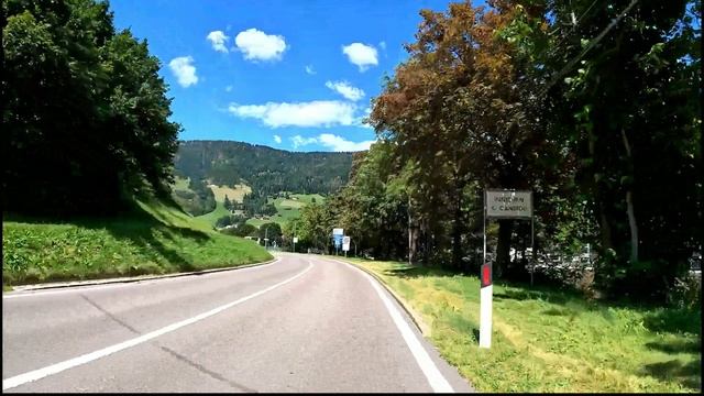 Scenic Fat Burning Indoor Cycling Lake Tour Dolomites Ultra HD Video