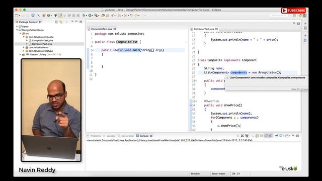 Composite Design Pattern Practical смотреть онлайн