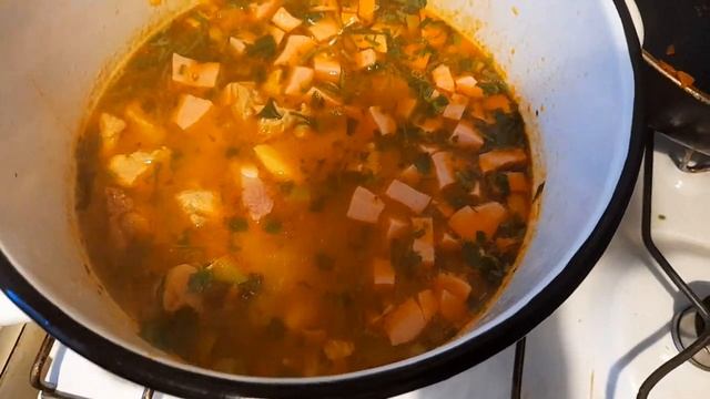 Солянка мясная, получилась что надо. смотреть онлайн