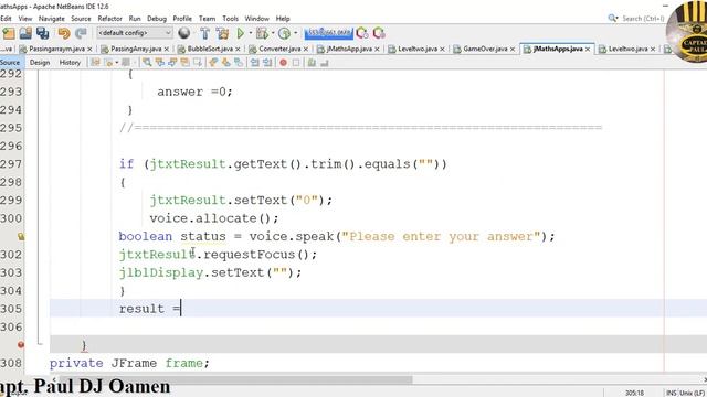 How to Create a Java Maths App with Audio and Text To Speech in Java NetBeans - Part 3 of 3 смотреть онлайн
