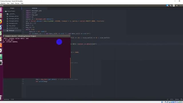 Protocol buffers Read ADC value Python in Linux смотреть онлайн