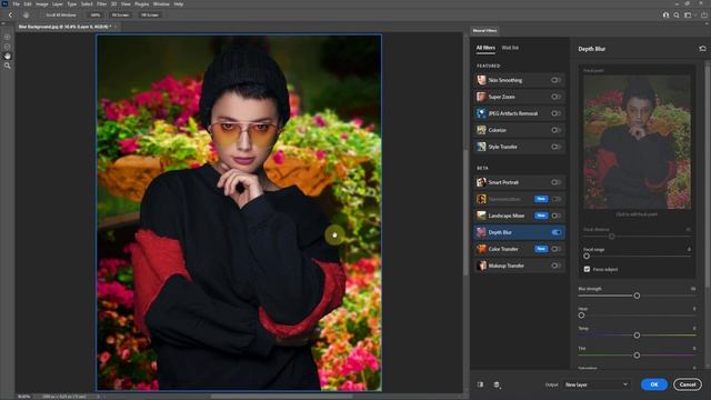 How to Blur Background Like DSLR in 2 Minutes with Photoshop 2022 смотреть онлайн