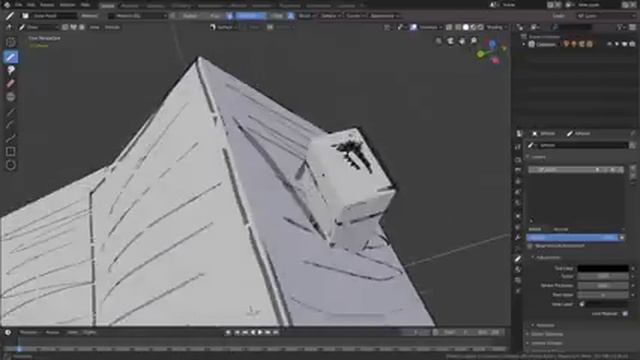 Introducción a Blender 2.80 - Grease Pencil 2.0 смотреть онлайн
