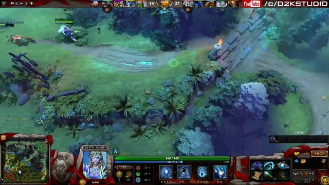 Miracle- Dota 2 - 9k Crystal Maiden Carry - I'm Not Support - It's Not My Role смотреть онлайн