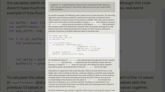 Rust Lang Book Ch 13 — 04: Performance: Loops vs Iterators смотреть онлайн