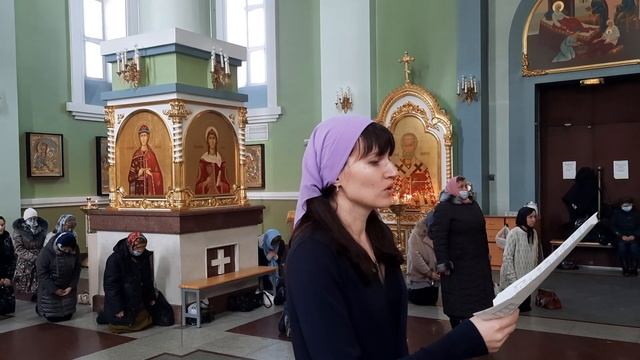 Покровский собор во Владивостоке - Прокимен великий "Да исправится молитва моя" греческого роспева. смотреть онлайн