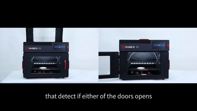 E2 3D Printer Safety and Recovery features | Raise3D Features Overview смотреть онлайн