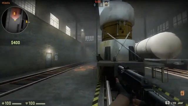 de_train CS:GO - map from CSS-Portal.Ru смотреть онлайн