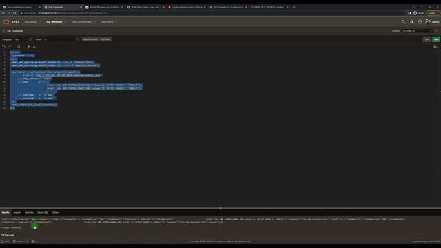 REST Enabled SQL - apex_web_service , Postman part 3/5 смотреть онлайн