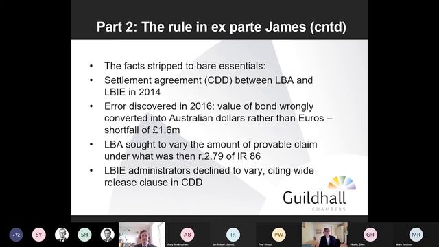 Insolvency Webinar - Administrations update смотреть онлайн