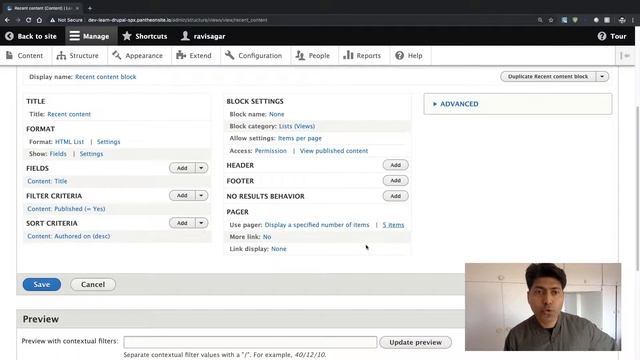 Drupal - Create a block view to display recent content смотреть онлайн