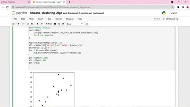 K-means Clustering Algorithm and implementation in Python смотреть онлайн
