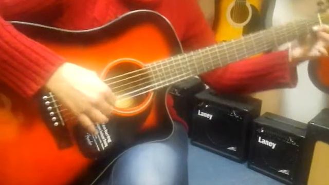 Fender cd-60ce bsb смотреть онлайн