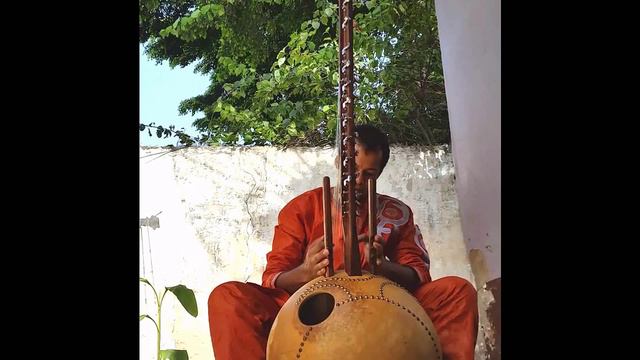 Kora Instrument ( Wood Soundboard) By Louis Afrifa.